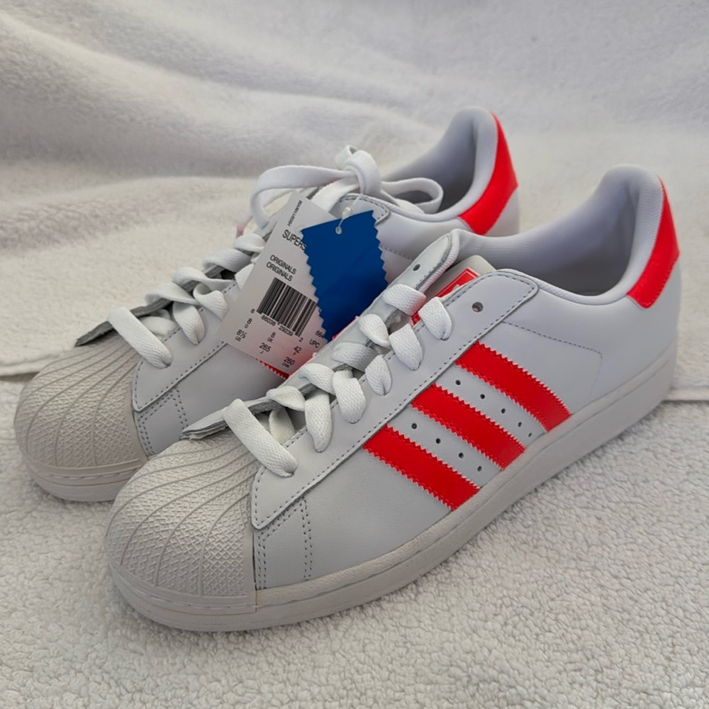 Adidas Superstar II infrared/white